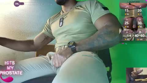 Snapshot of proudlyblack30 chatting on 7, 10, 2025 sergeant. online show from 7, 10, 2025