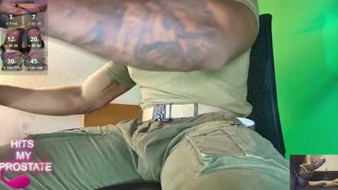 Snapshot of proudlyblack30 chatting on 5, 11, 2025 sergeant. online show from 5, 11, 2025