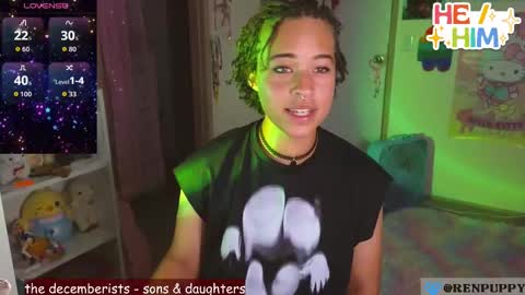 Snapshot of renpuppy chatting on 10, 9, 2025 REN online show from 10, 9, 2025