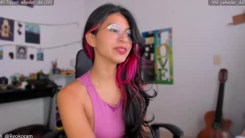 Snapshot of reoko_ chatting on 8, 5, 2026 Reoko online show from 8, 5, 2026