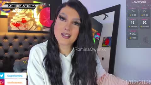 ROMINA OWEN online show from 1, 2, 2025