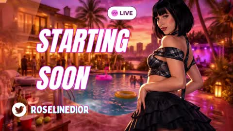 Lyla OF roselinedior online show from 23, 4, 2026