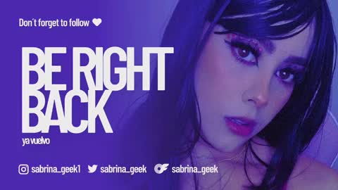 Snapshot of sabrina_geek chatting on 13, 1, 2025 sabrina_geek online show from 13, 1, 2025