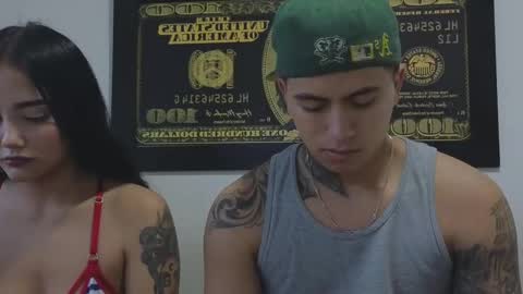 Sahara y Thiago online show from 1, 10, 2025