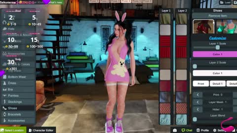 Snapshot of sakuracow chatting on 4, 1, 2025 SAKURA COW online show from 4, 1, 2025