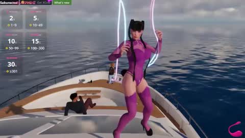 Snapshot of sakuracow chatting on 9, 1, 2025 SAKURA COW online show from 9, 1, 2025