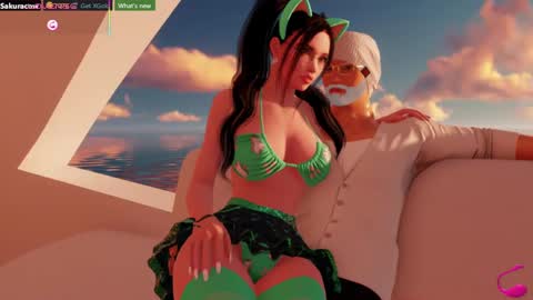 Snapshot of sakuracow chatting on 25, 2, 2025 SAKURA COW online show from 25, 2, 2025