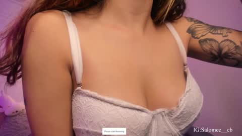 Snapshot of salome__evans chatting on 13, 11, 2025 salome__evans online show from 13, 11, 2025