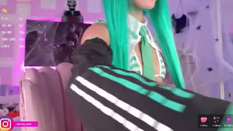 Snapshot of sammyblaer chatting on 29, 10, 2025 Samantha online show from 29, 10, 2025