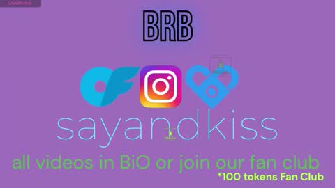 Say and kiss online show from 25, 3, 2026