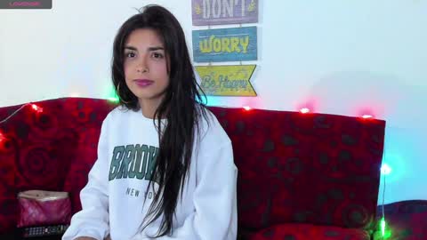 Snapshot of scarletta1215 chatting on 22, 1, 2025 Daniela Camacho online show from 22, 1, 2025