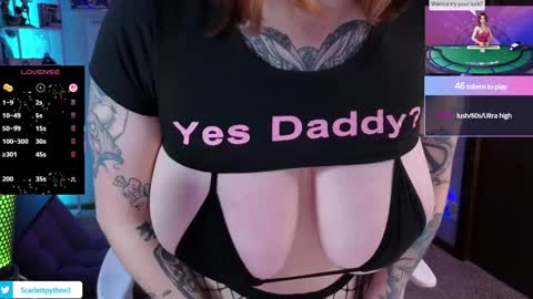 Snapshot of scarlettpython1 chatting on 17, 2, 2026 Scarlett online show from 17, 2, 2026