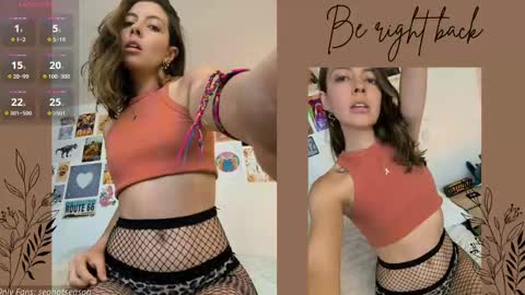 Aria Independent model online show from 4, 11, 2025