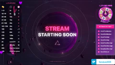 SeraLeeXXX online show from 14, 10, 2025