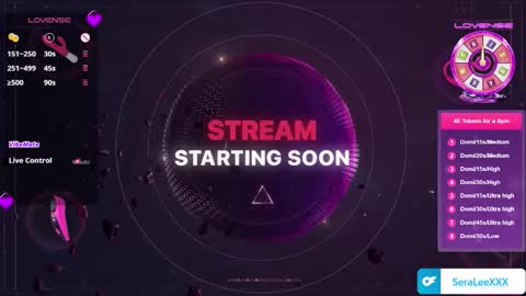 SeraLeeXXX online show from 21, 10, 2025