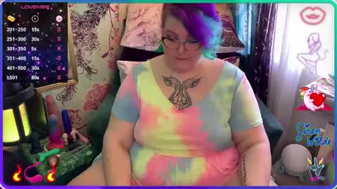 Siren Wilde online show from 22, 2, 2026