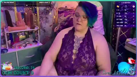 Snapshot of sirenwilde chatting on 25, 5, 2026 Siren Wilde online show from 25, 5, 2026