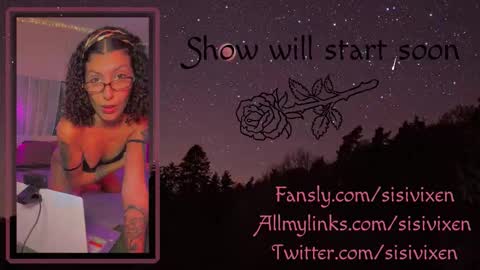 Snapshot of sisivixen chatting on 12, 10, 2025 s i e r r a online show from 12, 10, 2025