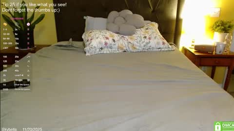 Snapshot of skybella_ chatting on 20, 11, 2025 Skylar online show from 20, 11, 2025