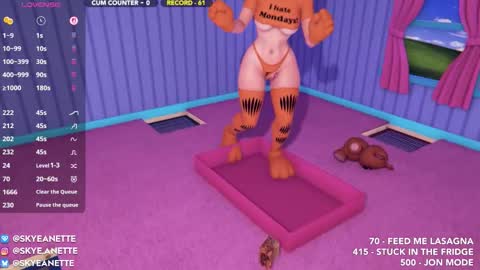 SkyeAnette online show from 26, 10, 2025