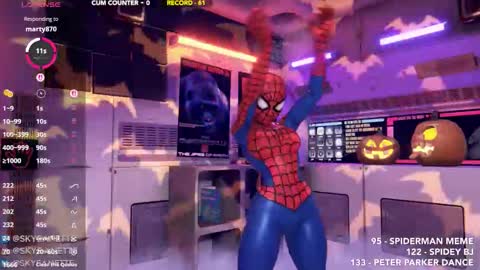 SkyeAnette online show from 31, 10, 2025