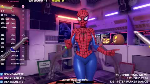 SkyeAnette online show from 1, 11, 2025