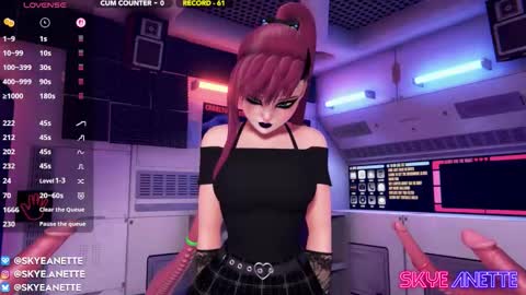 SkyeAnette online show from 16, 1, 2026