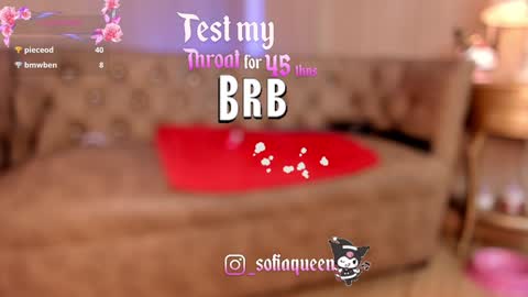 Snapshot of soffiqueen chatting on 16, 1, 2025 Schedule 1400 - 2100 gtm-5 online show from 16, 1, 2025