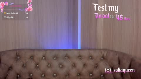 Snapshot of soffiqueen chatting on 17, 1, 2025 Schedule 1400 - 2100 gtm-5 online show from 17, 1, 2025