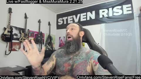 Snapshot of stevenrisenyc chatting on 19, 2, 2025 StevenRiseNYC online show from 19, 2, 2025