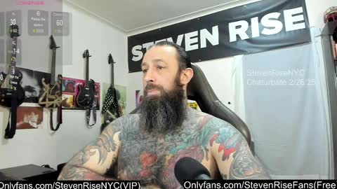 Snapshot of stevenrisenyc chatting on 1, 3, 2025 StevenRiseNYC online show from 1, 3, 2025