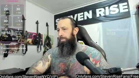 Snapshot of stevenrisenyc chatting on 2, 3, 2025 StevenRiseNYC online show from 2, 3, 2025