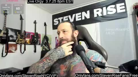 Snapshot of stevenrisenyc chatting on 7, 3, 2025 StevenRiseNYC online show from 7, 3, 2025
