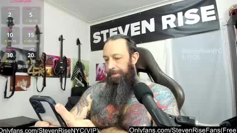 Snapshot of stevenrisenyc chatting on 11, 3, 2025 StevenRiseNYC online show from 11, 3, 2025