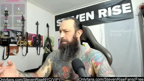 Snapshot of stevenrisenyc chatting on 11, 3, 2025 StevenRiseNYC online show from 11, 3, 2025
