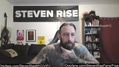 Snapshot of stevenrisenyc chatting on 25, 9, 2025 StevenRiseNYC online show from 25, 9, 2025