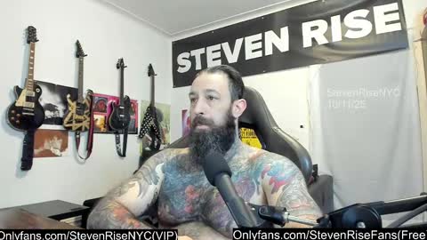 Snapshot of stevenrisenyc chatting on 11, 10, 2025 StevenRiseNYC online show from 11, 10, 2025