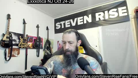 Snapshot of stevenrisenyc chatting on 14, 10, 2025 StevenRiseNYC online show from 14, 10, 2025