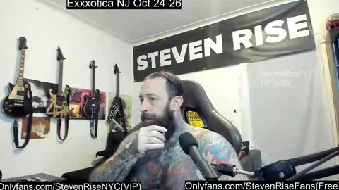 Snapshot of stevenrisenyc chatting on 16, 10, 2025 StevenRiseNYC online show from 16, 10, 2025
