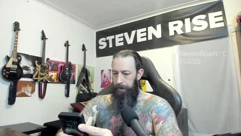 Snapshot of stevenrisenyc chatting on 2, 11, 2025 StevenRiseNYC online show from 2, 11, 2025