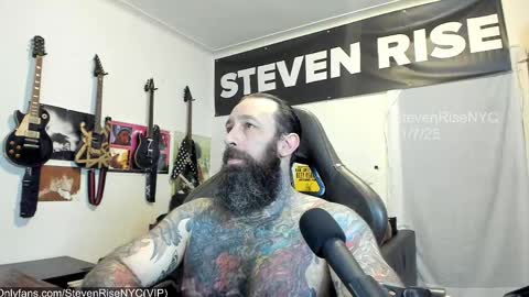 Snapshot of stevenrisenyc chatting on 7, 11, 2025 StevenRiseNYC online show from 7, 11, 2025