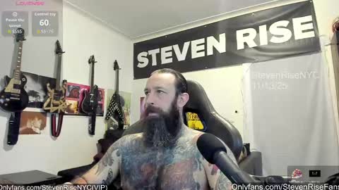 Snapshot of stevenrisenyc chatting on 13, 11, 2025 StevenRiseNYC online show from 13, 11, 2025