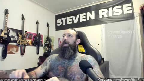 Snapshot of stevenrisenyc chatting on 16, 11, 2025 StevenRiseNYC online show from 16, 11, 2025