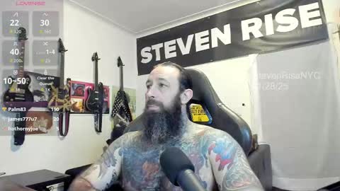 Snapshot of stevenrisenyc chatting on 28, 11, 2025 StevenRiseNYC online show from 28, 11, 2025