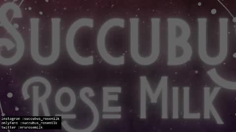 Snapshot of succubus_rosemilk chatting on 9, 2, 2025 Succubus RoseMilk online show from 9, 2, 2025