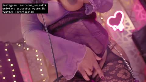 Snapshot of succubus_rosemilk chatting on 25, 2, 2025 Succubus RoseMilk online show from 25, 2, 2025