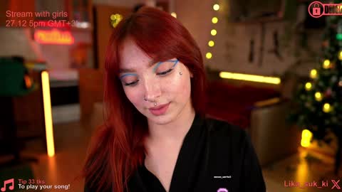 Lika ginger  Jessy blond   online show from 25, 12, 2024