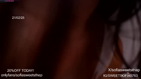 Sofia  online show from 22, 2, 2025