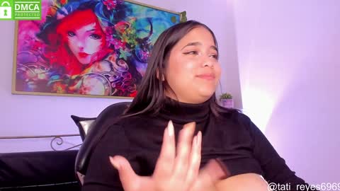 Snapshot of tati_reyes chatting on 13, 1, 2025 Tatiana --- Schedule Monday to Sundays 800 to 200 UTC-5 online show from 13, 1, 2025