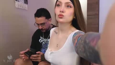 Snapshot of te_para_dos chatting on 18, 10, 2025 Leo and Luna online show from 18, 10, 2025